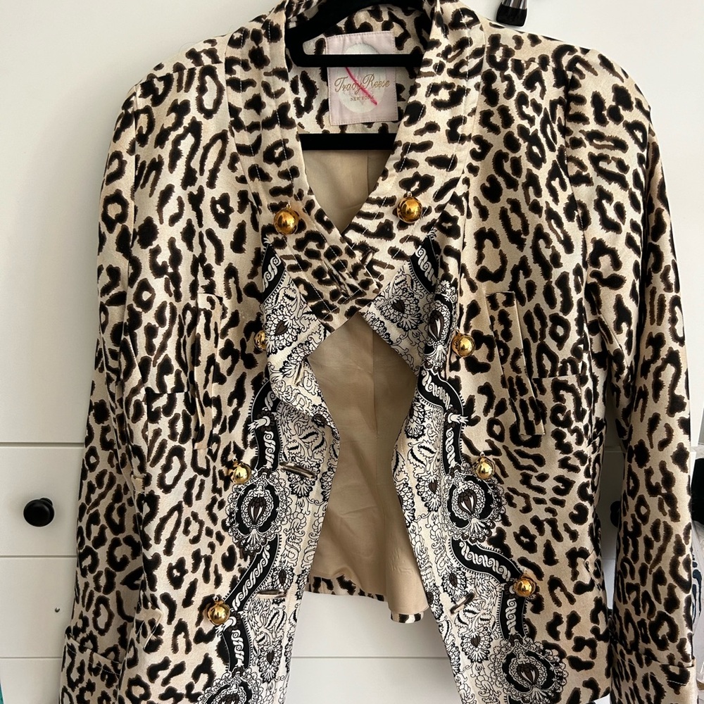 Anthropologie Leopard Print Jacket - Picture 3 of 6